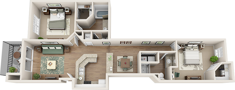 Venice Floor Plan at Madison Gateway, Florida, 33716